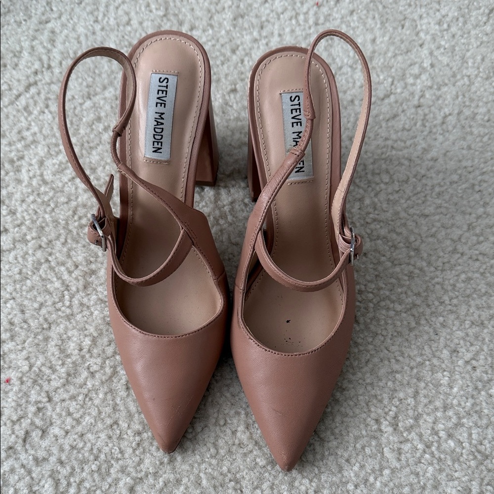 Steve Madden Tan Heels
